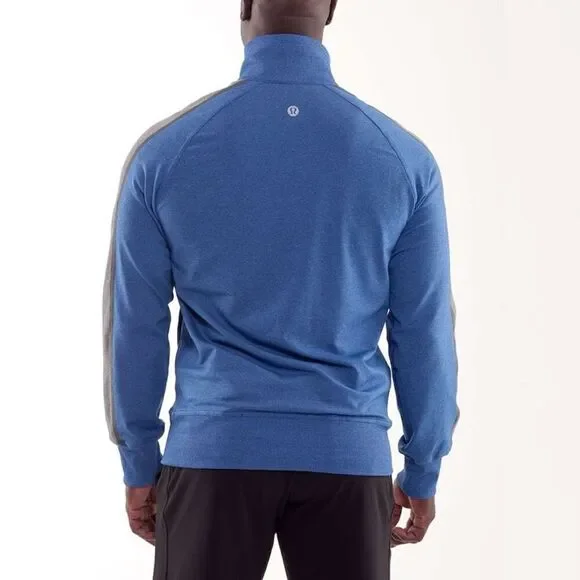 Lululemon Kung Fu Jacket II in Heathered Rugged Blue Size M - Picture 3 of 9